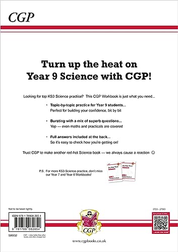 KS3 Science Year 9 Targeted Workbook (with answers) (CGP KS3 Targeted Workbooks)