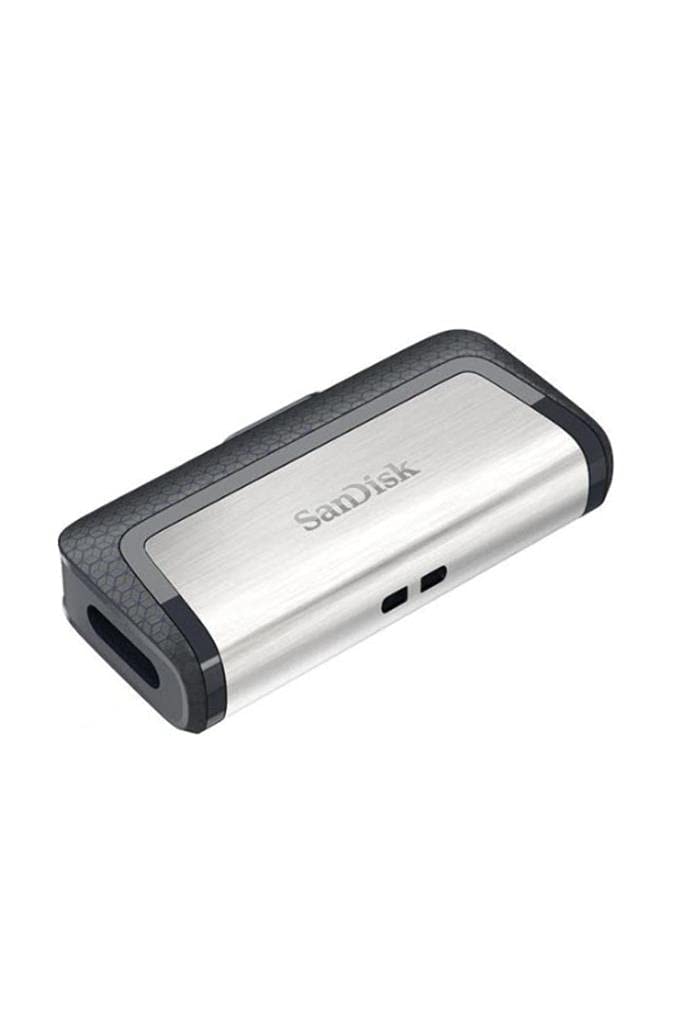 SanDisk 64GB Ultra Dual Drive USB Type-C Flash Drive, with reversible USB Type-C and USB Type-A connectors, for smartphones, tablets, Macs and computers