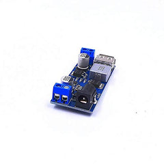 JZK 24V / 12V to 5V 5A Power Buck DC-DC Power Down Module Power Supply Video Converter Board with LEDs