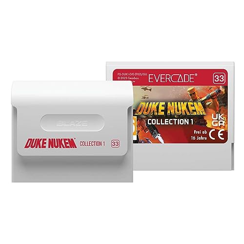 BLAZE Evercade Red Cart 33 â€“ Duke Nukem Col. 1