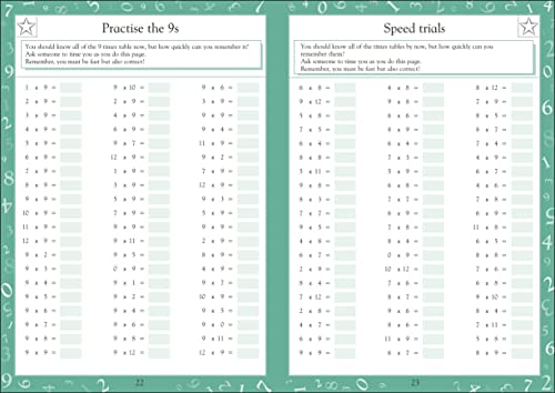 Maths Made Easy: Times Tables, Ages 7-11 (Key Stage 2): Supports the National Curriculum, Maths Exercise Book (Made Easy Workbooks)