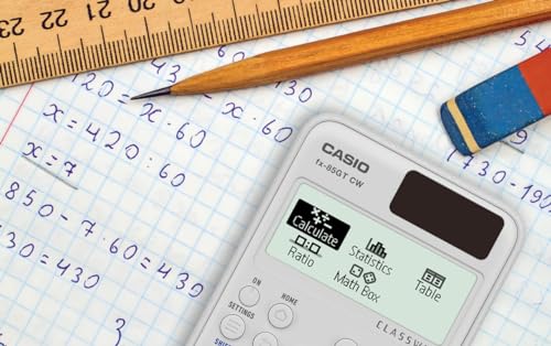 Casio FX-85GTCW White Scientific Calculator