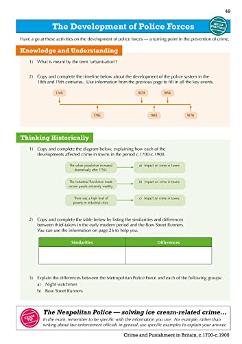 GCSE History Edexcel Topic Guide - Crime and Punishment in Britain, c1000-Present: for the 2024 and 2025 exams (CGP Edexcel GCSE History)