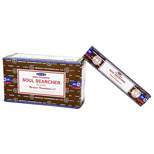 Satya Soul Searcher Incense Sticks 15 Gram x 3 Packs