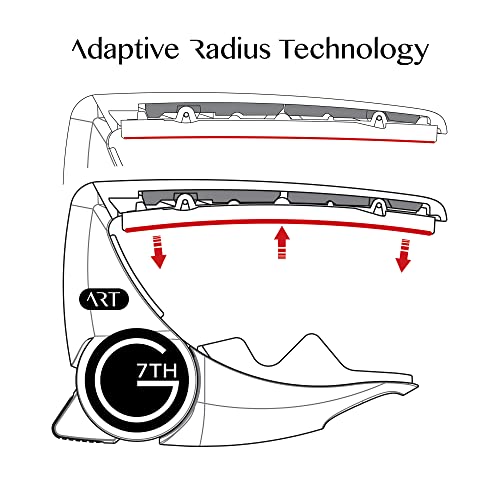 G7th Performance 3 Premium Guitar Capo (6 String 18kt Gold Plate C81053) with A.R.T. for Maximum Tuning Stability; for Acoustic and Electric Guitars