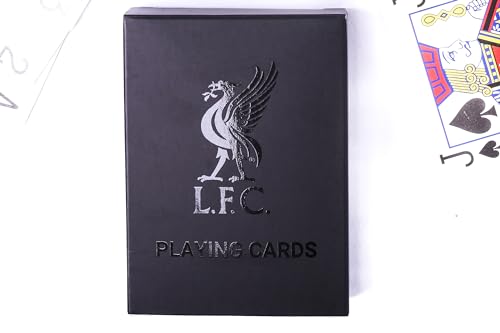 The Gift Scholars Officially Licensed Liverpool Playing Cards - Standard 52-Card Deck Card Game for Kopites of All Ages