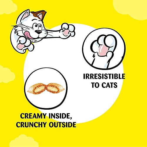 Dreamies Cat Treats, Tasty Snacks with Delicious Tuna Flavour, Pack of 2 (2 x 350 g)