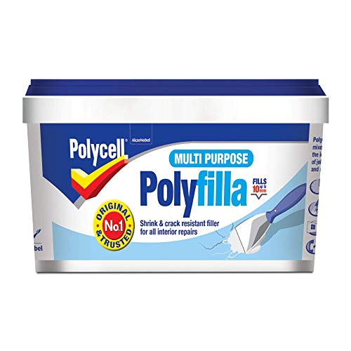 Polycell PLCMPPR600GS Multi Purpose Polyfilla Ready Mixed, 600 g, Off-white