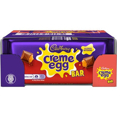 Crème Egg Milk Chocolate Tablet 123g (Pack of 16 Bars)