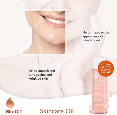 Bio-Oil Skincare Oil - Improve the Appearance of Scars, Stretch Marks and Skin Tone - 1 x 60 ml