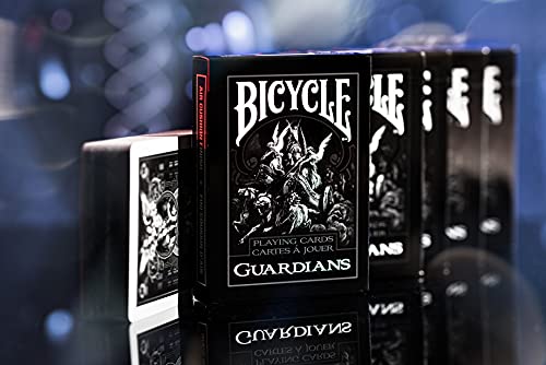 Bicycle Guardians Playing Cards - 1 Deck, Air Cushion Finish, Professional, Superb Handling & Durability, Great Gift For Card Collectors