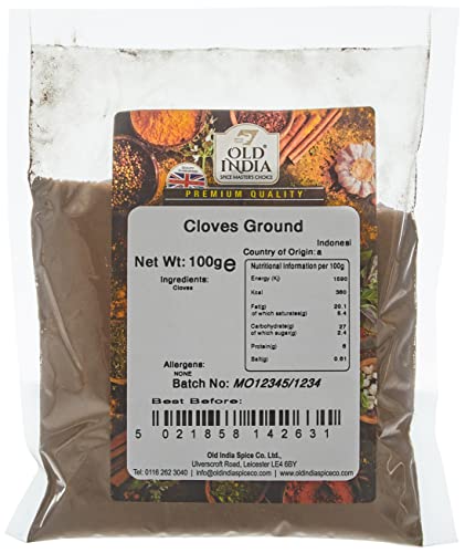 Old India Cloves Ground 100g