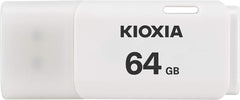 KIOXIA 64GB TransMemory U202 USB 2.0 Flash Drive, White