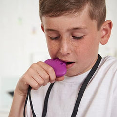 Sensory Direct Chewbuddy Super & Lanyard - Single Sensory Chew or Teething Aid   for Kids, Adults, Autism, ADHD, ASD, SPD, Oral Motor or Anxiety Needs   Purple