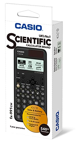 New Casio FX-991CW Advanced Scientific Calculator (UK Version)