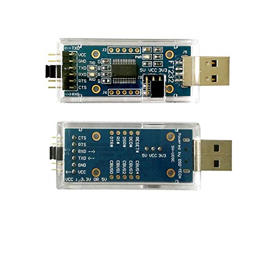 DSD TECH USB to TTL Serial Adapter with FTDI Chip FT232RL Compatible with Windows 10, 8, 7 and Mac OS X