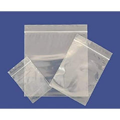 100 4.5 inches x 4.5 inches GRIPWELL® Grip Seal Bags   Reusable Clear Plastic Bags   Strong Resealable Zip Lock   Polythene Packaging for Food Storage Jewellery Medicine Herbs 11.2cm x 11.2cm