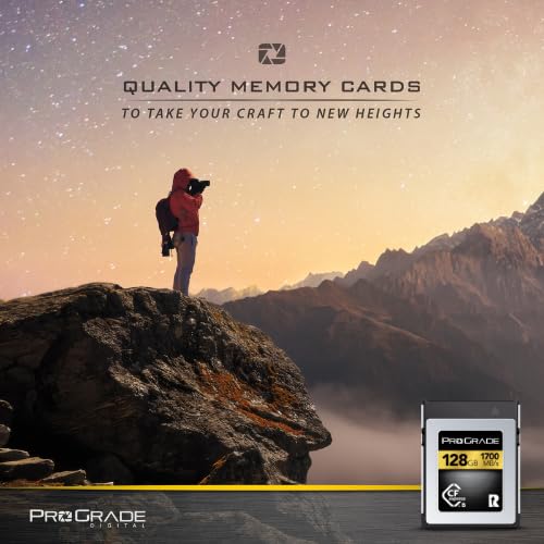 ProGrade Digital 128GB CFexpress Type B Memory Card (GOLD)