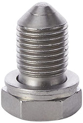 febi bilstein 48871 Oil Drain Plug with seal ring, 1 unit, silver