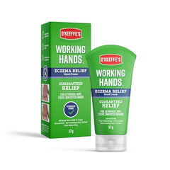 O'Keeffe's Working Hands Eczema Relief Hand Cream, 57g - For Extremely Dry, Itchy, Irritated Hands   Steroid Free, Dermatologically Tested with 48-hour itch relief in 1 use