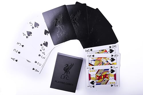 The Gift Scholars Officially Licensed Liverpool Playing Cards - Standard 52-Card Deck Card Game for Kopites of All Ages