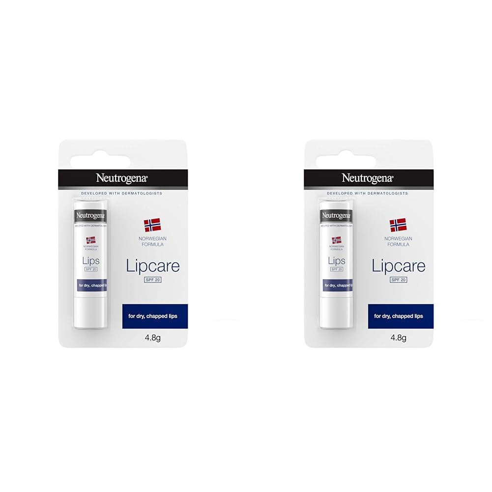 Neutrogena SPF 20 Lip Care, 4.8g (Pack of 2)