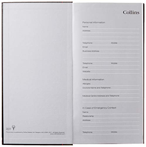 Collins Ideal Double Cash Manuscript Book - 192 Pages, Black