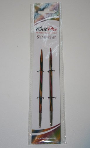 KnitPro 3.25 mm Symfonie Interchangeable Normal Circular Needles, Multi-Color