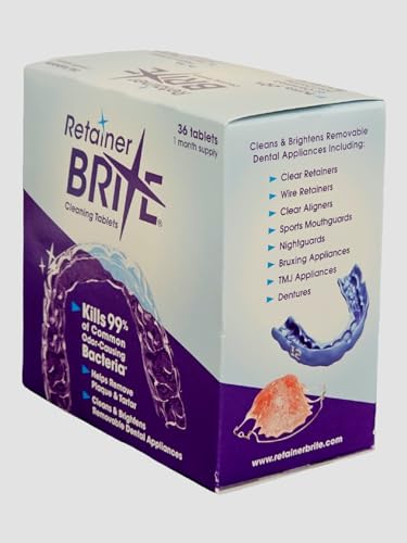 Retainer Brite Cleaning Tablets - 36