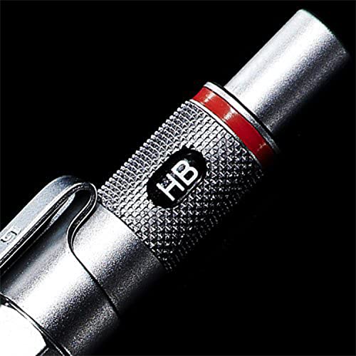 rOtring 600 Mechanical Pencil   0.7 mm   Silver All-Metal Body Propelling Pencil   Non-Slip Knurled Grip & Hexagonal Barrel