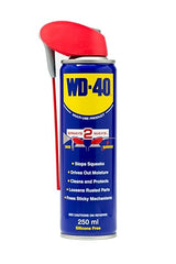 WD-40 Multi Use Spray Lubricant Smart Straw 250ml: Your Compact Household Essential for Precise Lubrication and Protection Around the Home