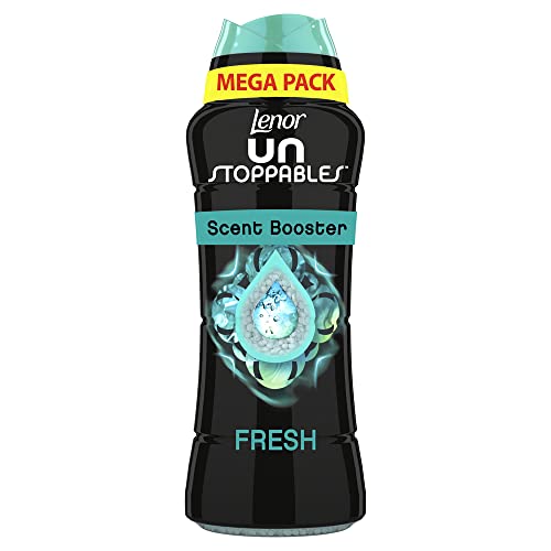 Lenor Unstoppables In-Wash Laundry Scent Booster Beads, 570g, Fresh Scent, A Boost Of Freshness For Up To 12 Weeks In Storage