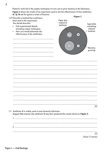 GCSE Biology AQA Grade 8-9 Targeted Exam Practice Workbook (includes answers): for the 2024 and 2025 exams (CGP AQA GCSE Biology)