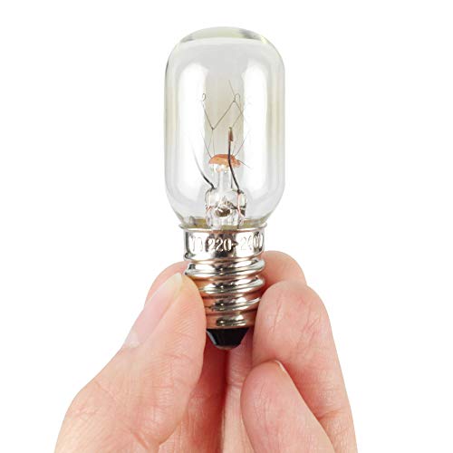 15W E14 Fridge Light Bulb -20°C Tolerant 230V Pygmy SES (Pack of 3) Incandescent Bulbs 2700K Warm White   Suitable for Fridges or Freezers   Small Edison Screw Base