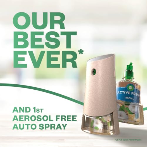 Air Wick Aerosol-Free Automatic Air Freshener Spray  Vanilla and Honeysuckle  Refills   24x7 Active Fresh Odour Neutraliser   Lasts Up to 70 Days