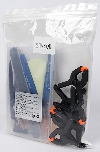 SUNYOK 18pcs Model Tools Kit Gundam Model Making Tools Kit Hobby Craft Tool Sets for Model Making Modeler Basic Building Tools and Equipment for Plastic Planes Ship Boats Adults Kids