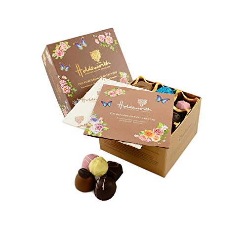 Holdsworth Chocolates Classics - Renaissance Collection Assorted Traditional Handmade Chocolate Truffles in Gift Box 200g