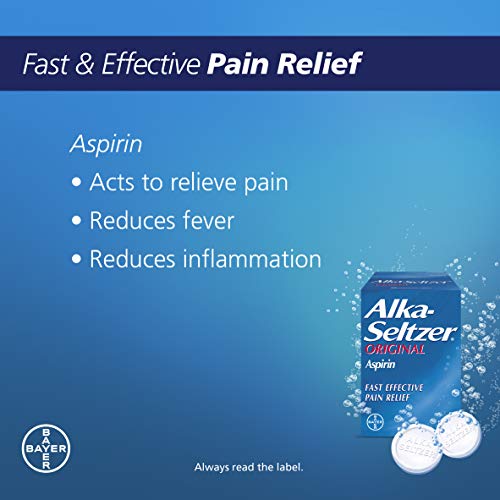 Alka-Seltzer XS Pain Relief, 20 Tablets (Pack of 1)