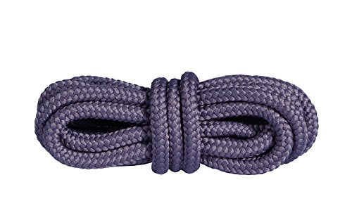 Mountval Laces, Performance Shoe Laces For Hiking And Outdoor Boots, Ultra Strong, Made In Europe, 1 Pair (90 Cm - 36 Inch - 5 To 6 Eyelet Pairs / 84 - Dark Grey)