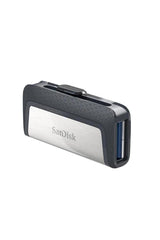 SanDisk 64GB Ultra Dual Drive USB Type-C Flash Drive, with reversible USB Type-C and USB Type-A connectors, for smartphones, tablets, Macs and computers