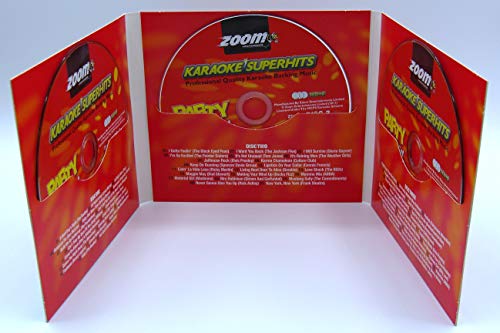 Zoom Karaoke CDandG - Party Superhits - Triple CDandG Karaoke Pack