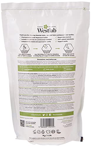 Westlab Reviving Epsom Salt, 1kg