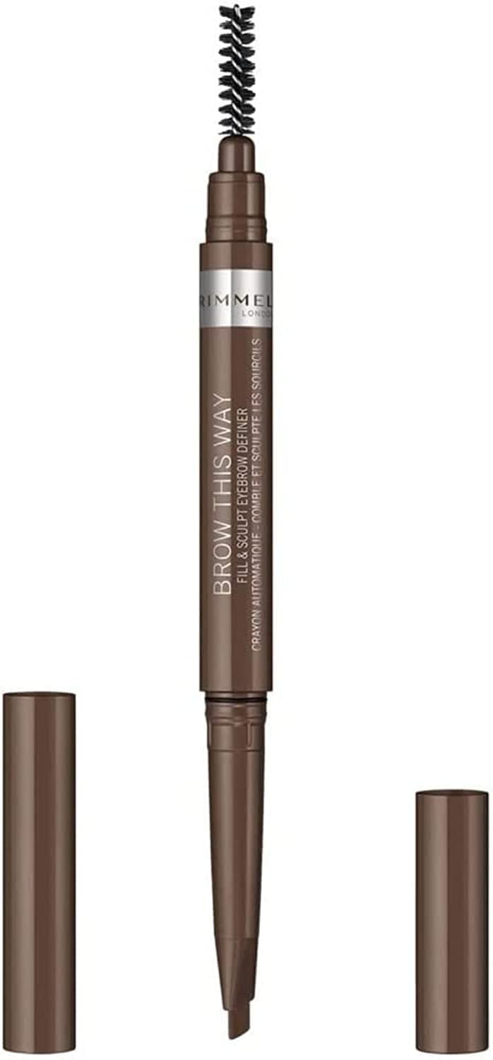 Rimmel London Brow This Way Fill & Sculpt Eyebrow Definer, Pack of 1