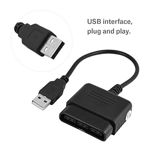 PS2 to USB, USB Adapter Converter Ps1 Adapter For PS3 & Windows PC For Sony Playstation 2 PS2 Controller