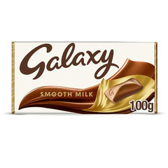 Galaxy Smooth Milk Chocolate Bar, Chocolate Gift, Movie Night Snacks, Sharing Bar 100g