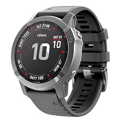 NotoCity Compatible with Fenix 6 Strap 22mm Band for Fenix 6/Fenix 6 Pro/Fenix 5/Fenix 5 Plus/Forerunner 935/Forerunner 945/Approach S60/Quatix 5(black)