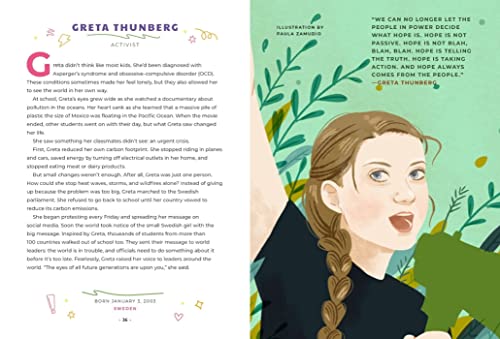 Good Night Stories for Rebel Girls: 100 Inspiring Young Changemakers