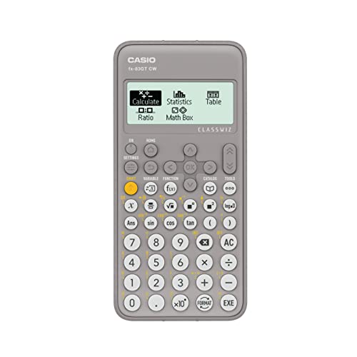 New Casio FX-83GTCW Grey Scientific Calculator