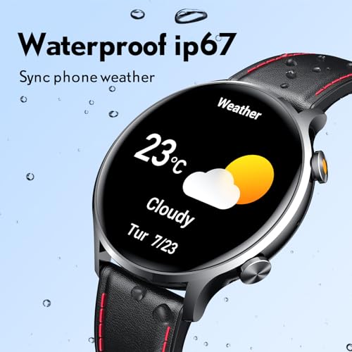 Smartwatch Fitness Watch Bluetooth Call - 1.39 inches Smart Watch for Men with Heart Rate Oxygen Blood Pressure Sleep Monitor 114 Sports Modes Step Counter Activity Trackers Compatible with Android iOS