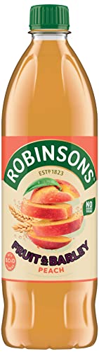 Robinsons Fruit & Barley Peach Squash, 1 l (Pack of 1)